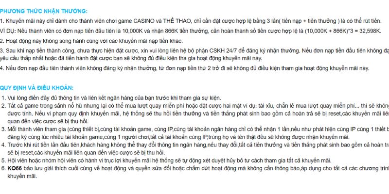 Các điều khoản mà người chơi cần nắm vững khi tham gia